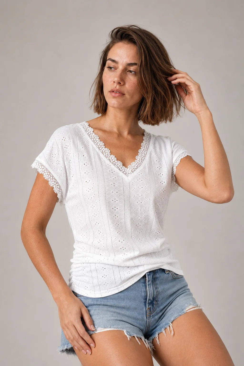 Willow Eyelet Lace Top image 3