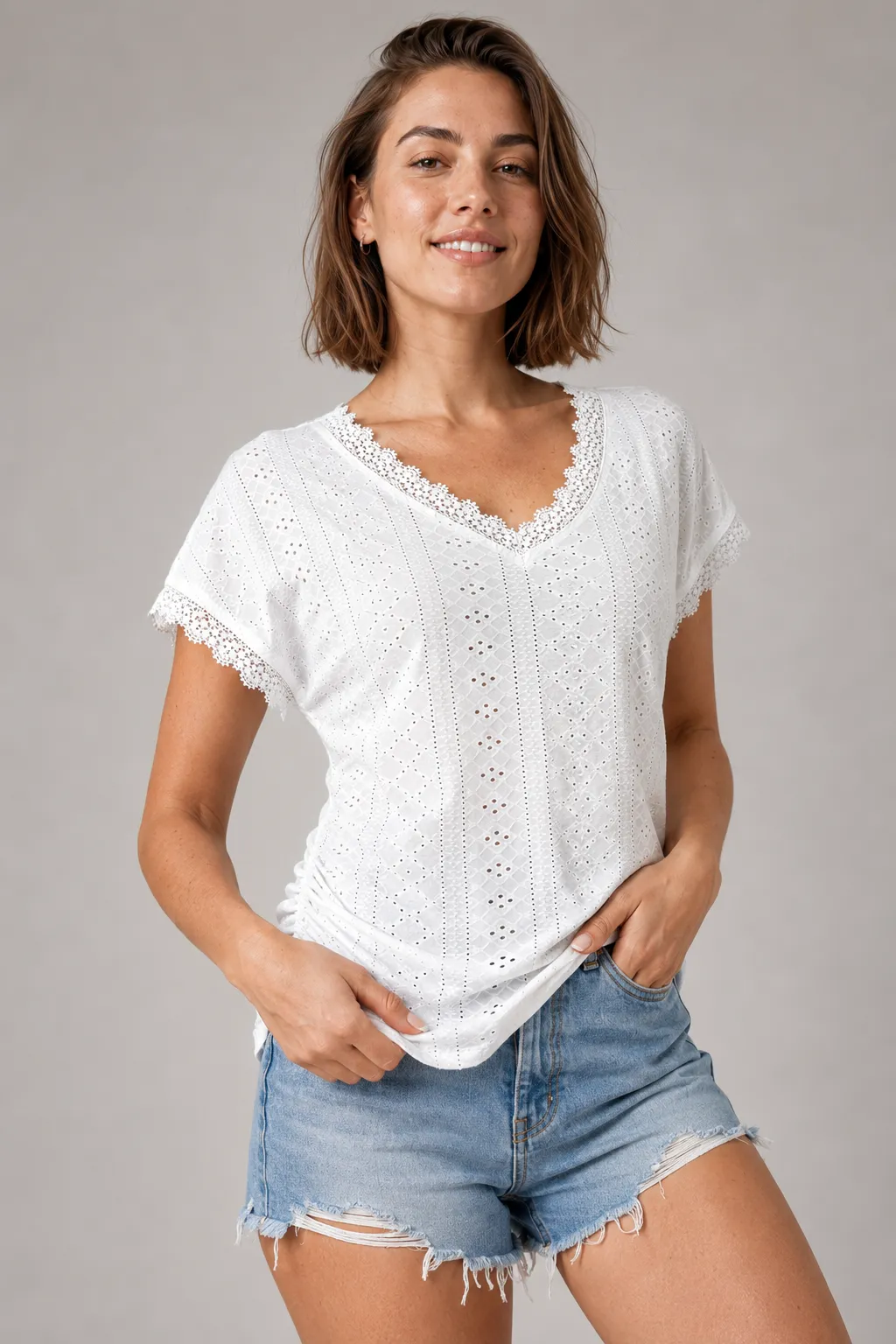 Willow Eyelet Lace Top image 4