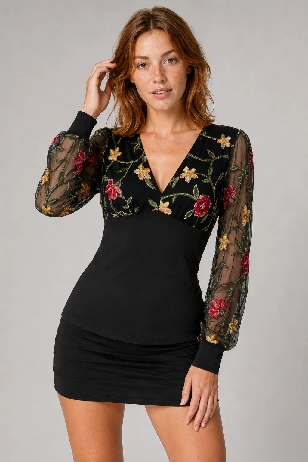 Roselle Veil Blouse image 5